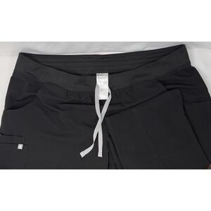 FIGS Womens XXL‎ Scrubs Black Kade Cargo Scrub Pants